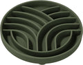 OHMO Slow Feeder Dog Bowl, 5.9" Lick Mat for Dogs, Tree of Life, Camo Green | Cat Slow Feeder Bowl, Anti Choking, Enrichment Toys, BPA-Free Silicone Feeding Bowl, Boredom and Anxiety Reducer by OHMO