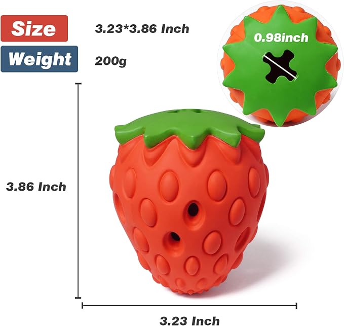 MewaJump Dog Rubber Chew Toys,Treat Food Dispensing Toy Puzzle Toys Ball - Image 7