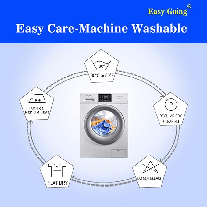 Easy-Going Recliner Chair Slipcover Reversible Sofa Cover Water Resistant Couch Cover Furniture Protector with Elastic Straps for Pets Dog (Recliner 22 inch, Light Gray/Ivory) | Machine Washable Slipcover For Dogs, Water Resistant Furniture Mat For Liv... - Image 8