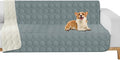 ZNSAYOTX Ultimate Cozy Blankets (52"x82") 100% Waterproof Bed Mat Blanket for Dog Pets, Couch Sofa Protector with Non-Slip Back Washable Durable, Pee Scratch Proof Easy to Clean (Dark Grey) by ZNSAYOTX