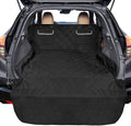 F-color SUV Cargo Liner for Dogs - Heavy Duty Cargo Cover for Mid-Size SUVs | Water Resistant Pet Cargo Cover with Non-Slip Mat, Dog Car Seat Cover Prevents Scratches Pet Hair Mud Dirt for Midsize SUVs by F-color