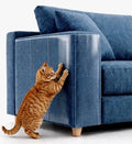 FTSTC Anti Cat Scratch Furniture Protector, 12-Pack, Furniture Protectors from Cats Scratching, Heavy Duty Self-Adhesive Couch Protector for Cats, Transparent Scratch Deterrent for Door Walls by FTSTC