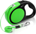 Taglory Retractable Dog Leash, One-Handed Brake, 16ft, Up to 44 lbs, Green | More Freedom While Staying in Control, Smooth Retraction, Tangle-Free Design, Easy-Grip Handle, Daily Neighborhood Walks by Taglory