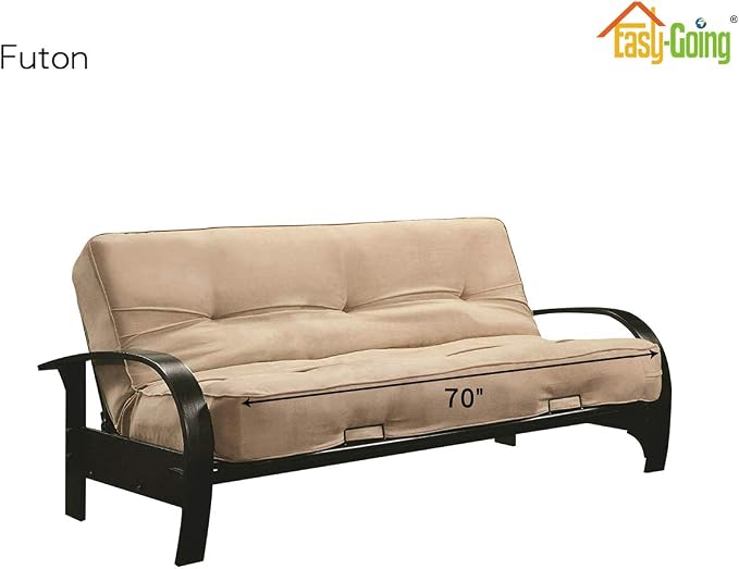 Easy-Going Reversible Couch Cover, Large Futon Sofa, Darkgray/Beige | Machine Washable Slipcover For Dogs, Water Resistant Furniture Mat For Living Room, Non-Slip Sofa Cover, Pet Friendly - Image 7