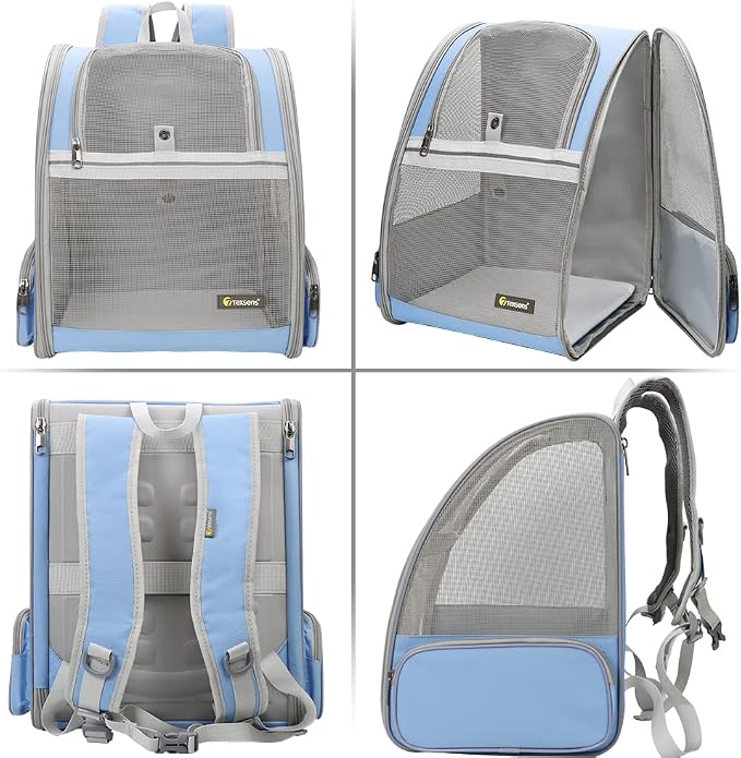 Texsens Innovative Traveler Bubble Backpack Pet Carriers for Cats and Dogs - Image 3