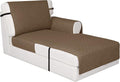 Easy-Going Reversible Couch Cover, Chaise Lounge, Camel/Camel | Machine Washable Slipcover For Dogs, Water Resistant Furniture Mat For Living Room, Non-Slip Sofa Cover, Pet Friendly by Easy-Going