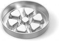 Kactoily Stainless Steel Slow Feeder Dog Bowls, 2.5-3 Cup Deep Maze Bowl for Medium & Large Dogs, Heavy Duty 304 Food-Grade Metal Dish with Non-Slip Base to Slow Down Eating by kactoily