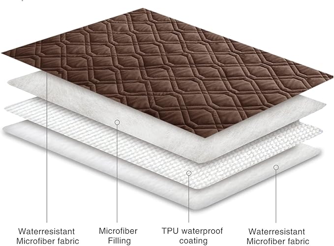 Ameritex Waterproof Dog Bed Cover Pet Blanket for Furniture Bed Couch Sofa Reversible - Image 4
