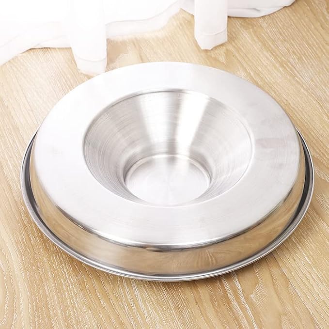 SOUJOY 2 Pack Stainless Steel Puppy Bowls, Pet Slow Feeder Bowls, Non-Skid Dog Food and Water Bowl, Feeding Weaning for Small Medium Large Dogs, Cat, Pets, Multiple Puppies - Image 9
