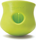 West Paw Zogoflex Toppl Interactive Treat Dispensing Puzzle Dog Toy for Mental Stimulation & Enrichment-Holds Kibble & Treats-Lickable, Freezable & Dishwasher Safe-Made in USA-Large-Granny Smith Green by WestPaw