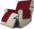 Easy-Going Reversible Couch Cover, Recliner 19 in, Christmas Red/Ivory | Machine Washable Slipcover For Dogs, Water Resistant Furniture Mat For Living Room, Non-Slip Sofa Cover, Pet Friendly by Easy-Going