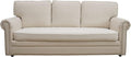 Eismodra Couch Covers for 3 Cushion Couch Sofa Magic Stretch Sofa Slipcover for Dogs Pet L Shape 2 Seat Replacement Furniture Protector,Cream White Length 65-78 inches(Only 1 Piece) by Eismodra