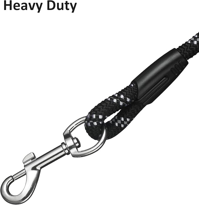 Long Dog Leash for Dog Training 10FT 16FT/30FT/50FT/100FT, Reflective Threads Rope Dog Leash, Heavy Duty Dog Lead for Large Medium Small Dogs Walking Playing, Camping, or Yard - Image 4
