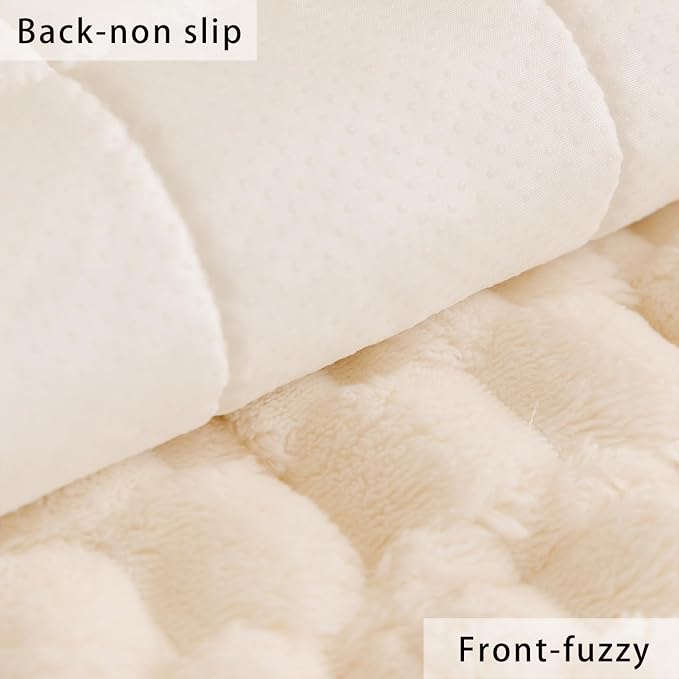 Plush Pet Sofa Covers Dogs Washable Non slip Couch Protector Cushion Cover | Dog friendly scratch-proof sofa protector fits I-shape armchair,loveseat,recliner,sectional couch pads - Image 5