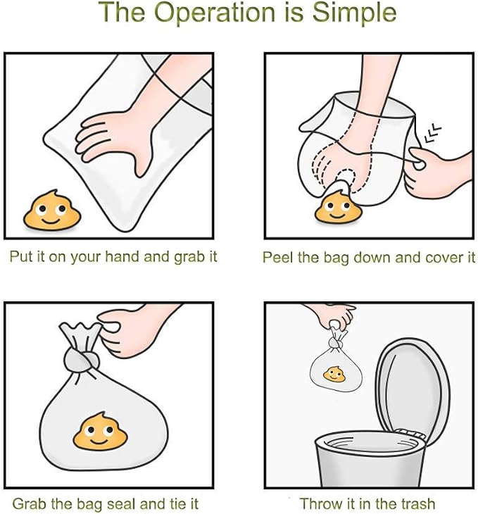 ECO-CLEAN Dog Poop Bags, 24 Rolls/360 Bags with Dispenser | Dog Waste Bags, Unscented, Leak-Proof, Easy Tear-Off - Image 9