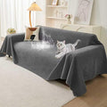 Warmstar Couch Protector from Cat Claws, Waterproof Couch Cover Anti Slip | Couch Cover 3 Cushion Sofa Washable,Anti-Scratch Pet Sofa Cover Heavy Duty,71"X118", Dark Grey by Warmstar