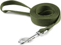 Nylon Dog Training Leash, Traction Rope, 4/5/6 Feet Long, 3/4 Inch 1 Inch Wide, for Small and Medium Dogs (1'' x 4 FT, Green) by TAIDA