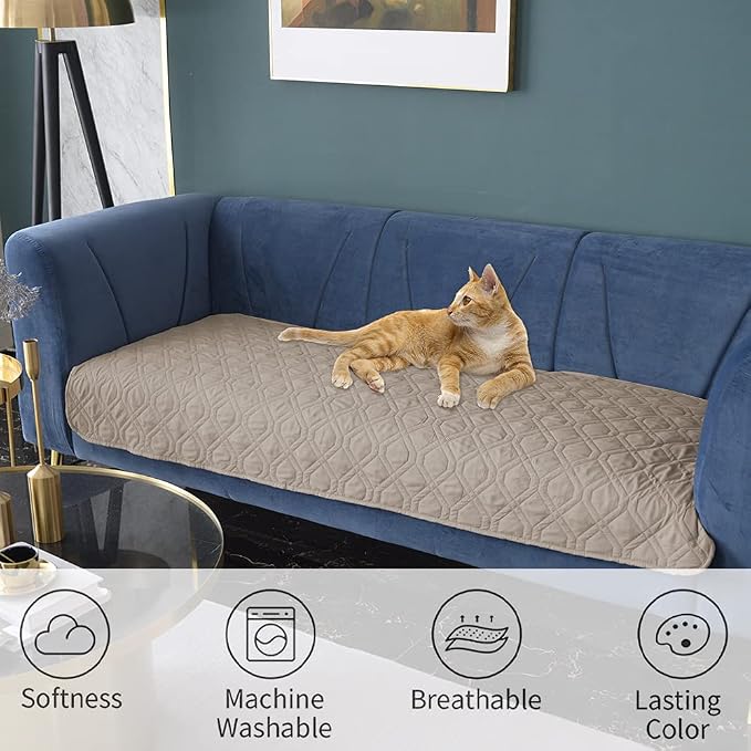 Ameritex Waterproof Blanket Reversible Dog Bed Cover Pet Blanket for Furniture Bed Couch Sofa - Image 6