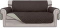 Easy-Going Reversible Couch Cover, 2 Cushion Sofa, Chocolate/Beige | Oversized Loveseat Slipcover For Dogs, Water Resistant Mat, Living Room, Non-Slip Sofa Cover, Pet Friendly by Easy-Going
