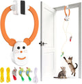Interactive Cat Toys, Automatic Flying Bird Door Hanging Toy for Cats | USB Rechargeable Smart Sensor Toy for Indoor Cats, Self Play, Hunting Exercise and Mental Enrichment by Unknown