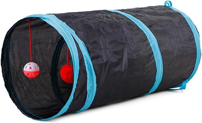 Cat Tunnels Indoors Cat Play Tunnel for Indoor Outdoor, Cat Tunnel Large Cat Toy Kitten Kitty Rabbt (2 Way) - Image 6