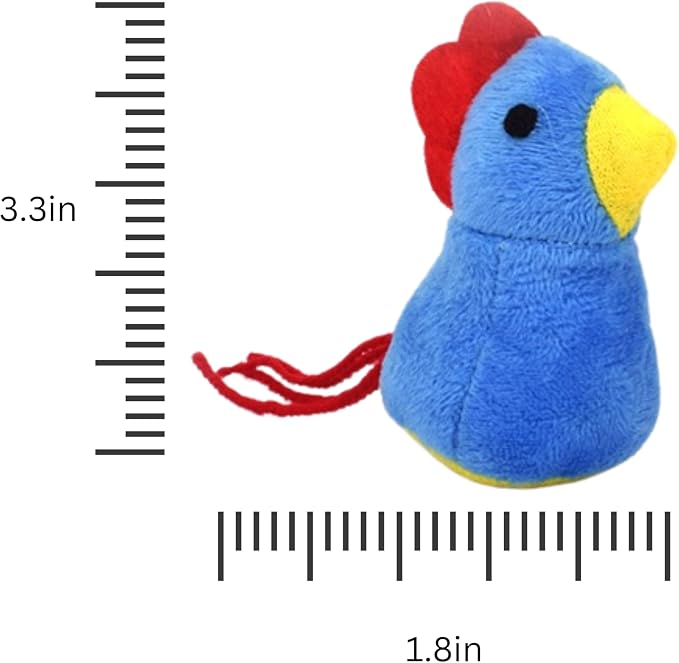 Catnip Cat Toy, 2 Pack Chicken Bird Interactive Chew Kicker Toys, cat Toys for Indoor Cats, Boredom Relief Kitten Exercise, Soft Durable for All Breed - Image 3