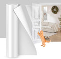 Cat Scratch Furniture Protector, Self-Adhesive Couch Protector from Cat Claws, Transparent & Durable Sofa Cover, Anti-Scratch Guard for Couches, Chairs, Armrests (200in x 12in) by Unknown