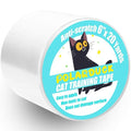 Polarduck Anti Cat Scratch Tape: 6 inches x 20 Yards Cat Training Tape 100% Transparent Clear Double Sided Cat Scratch Deterrent Tape Furniture Protector for Couch, Carpet, Doors, Pet & Kid Safe by Polarduck