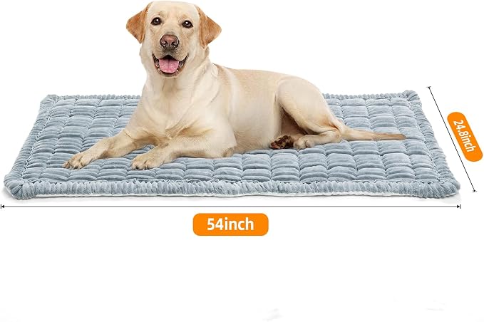Dog Car Seat Cover for Back Seat, 54"x24.8" Non-Slip Pet Bed Mat, Washable Flannel Travel Mat for SUV & Trucks, Scratch & Spill Proof - Image 2