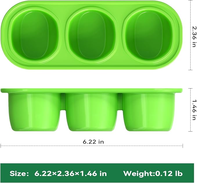 Dog Frozen Treat Toy Accessory(2PC Silicon Trays),This Accessory can be Matched with the Shape of the Stump/Without Stumps - Image 5