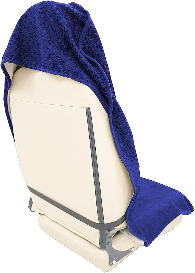 Car Seat Cover Protector Front Seats,for Gym Workout,Running,Swimming,Beach and Hiking,Waterproof Sweat Towel Bucket Seat Covers for Cars SUV Trucks (Blue, 1Pcs) - Image 7