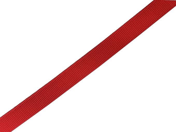 Nylon Dog Leash 4 Ft 5 Feet 6 Foot Long, Walking Training Dog Leashes for Medium Large Dogs, 1 Inch Wide (3/4" X 6 ft, Red) - Image 5