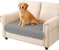 Ameritex Waterproof Pet Bed Cover Anti-Slip Dog Bed Blanket for Sofa and Furniture Waterproof New Pattern Design (Lightgrey, 30x53 Inch (Pack of 1)) by Ameritex
