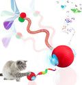 Interactive Cat Toy Ball, Smart Moving Pet Toy for Cats & Dogs | cat toys for indoor cats | speedy tail 2.0 cat toy|cat teaser toy|interactive motion activated cat toys| stimulating cat toys by Unknown