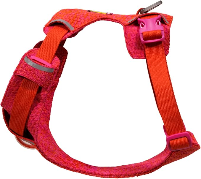 Ruffwear, Front Range Flex Dog Harness, Engineered Knit Construction for Ultimate Fit and Mobility, Lightweight Flexible Everyday Harness with Dual Leash Clips, Rose Violet, XX-Small - Image 8
