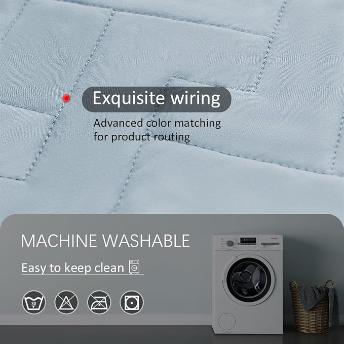 fuguitex Waterproof Dog Bed Cover Couch Cover for Pet Anti-Slip Cat Mat Pet Pad Blanket for Sofa Chair Recliner Bed Furniture Protrctor - Image 5