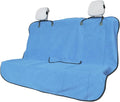Back Seat Cover for Car Trucks Van SUV,Waterproof Rear Bench Towel Seat Covers for Dogs and Kids,Automotive Backseat Protector (Sky Blue) by LoyaGour