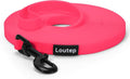 Dog Training Leash - Long Line for Recall & Obedience, Nylon Training Lead with Padded Handle, 15 ft / 20 ft / 30 ft / 50 ft / 100 ft - Long Leash for Dogs Outside, Small/Medium/Large | Durable nylon webbing with reinforced stitching and 360° swivel cl... by Loutep