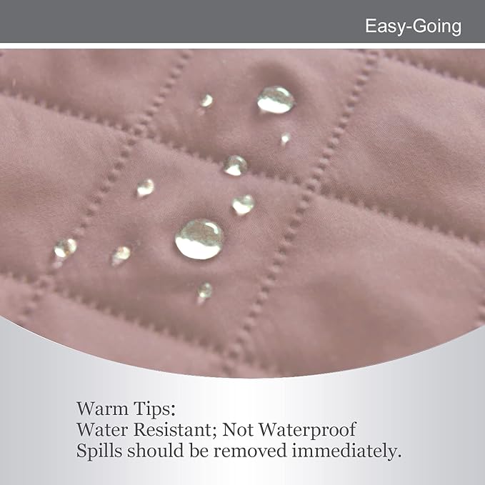 Easy-Going Reversible Couch Cover, Oversized Chair, Pink/Beige | Machine Washable Slipcover For Dogs, Water Resistant Furniture Mat For Living Room, Non-Slip Sofa Cover, Pet Friendly - Image 4
