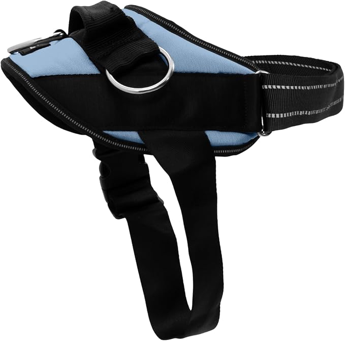 ShawnCo Essential Dog Harness, No-Pull Pet Vest (Moonglow,M) | 3 Leash Clips, Easy On, No-Choke, Reflective, Adjustable Fit, Padded Comfort, Control Handle, For Small, Medium & Large Dogs by SHAWNCO