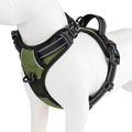 No Pull Dog Harness with Handle Reflective Padded Vest | for Small Medium Large Dogs, Adjustable Puppy Harnesses with Front & Back Clip Easy Walking (XL, Misty Green) by PHOEPET
