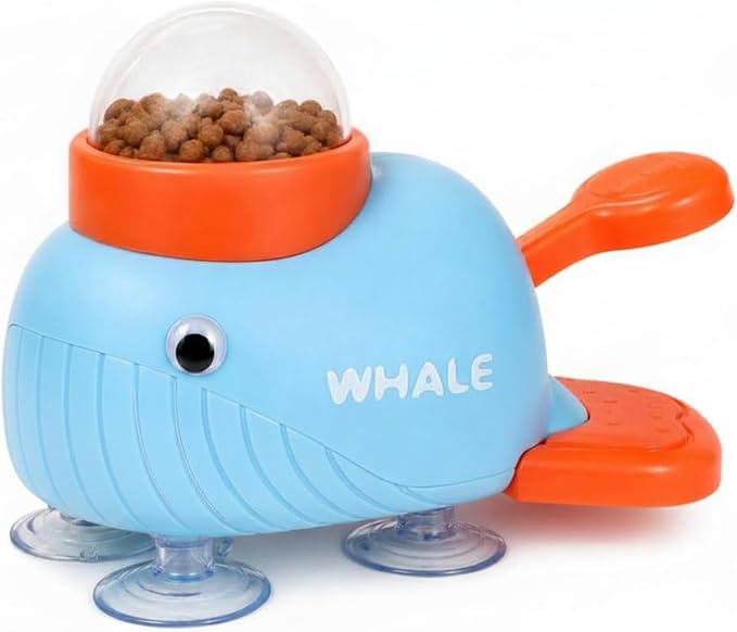 Interactive Dog Toy with Suction Cups, Treat Dispensing Slow Feeder Puzzle for Small & Medium Dogs – Keeps Dogs Busy & Reduces Boredom by Unknown