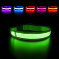 MASBRILL LED Dog Collar - Light Up Dog Collars Rechargeable - Waterproof Night Walking Glowing Dog Collar for Small, Medium, Large Dogs by MASBRILL
