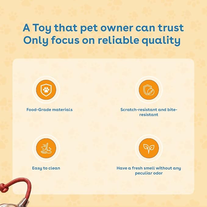 Interactive Cat Toy Ball, Automatic Intercative Cat Toys for Indoor Cats, The 3rd Generation Agile Moving Cat Ball with Elastic Mesh Tail, Toys for Indoor Adult Cats, Motion Activated (Blue) - Image 8