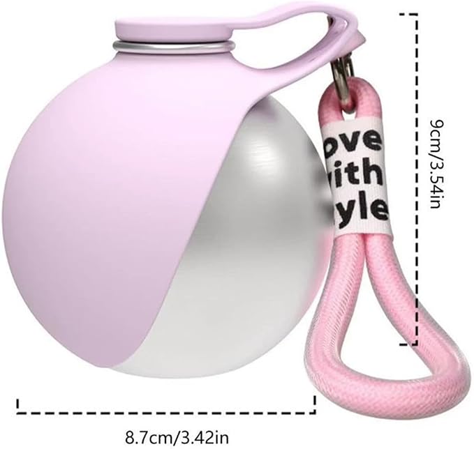 2-in-1 Portable Dog Water Bottle, Travel Hydration Dispenser Container Cup | or Small Dogs - Leak-Proof & Compact Dog Travel, Foldables Pet Water Bottle for Small Dog Walking - Image 2