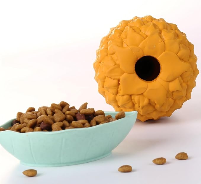 Indestructible Pineapple Dog Toy - Small Aggressive Chewers Training | Heavy Chew, Treat Dispenser, Power Chewer, Durable Puzzle, Tough Interactive, Easy Clean - Image 7
