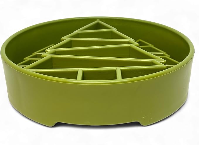SodaPup Pine Tree Enrichment Bowl – Durable Slow Feeder Bowl Made in USA from Non-Toxic, Pet-Safe, Food Safe Material for Mental Stimulation, Slowing Down Eating, Healthy Digestion, & More - Image 2