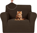 MAXIJIN Chair Covers for Living Room 1 Piece Stretch Sofa Chair Slipcovers with Arms (31"-46") Furniture Protector for Dog Pet Couch Armchair Cover (Chair, Diamond Pattern Coffee) by MAXIJIN