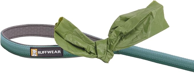 Ruffwear, Front Range Dog Leash, 5 ft Lead, River Rock Green | Light & Strong Lockable Swivel Crux Clip, Padded Handle, Durable Webbing, Traffic Handle & Accessory Loop for Everyday Walks - Image 2