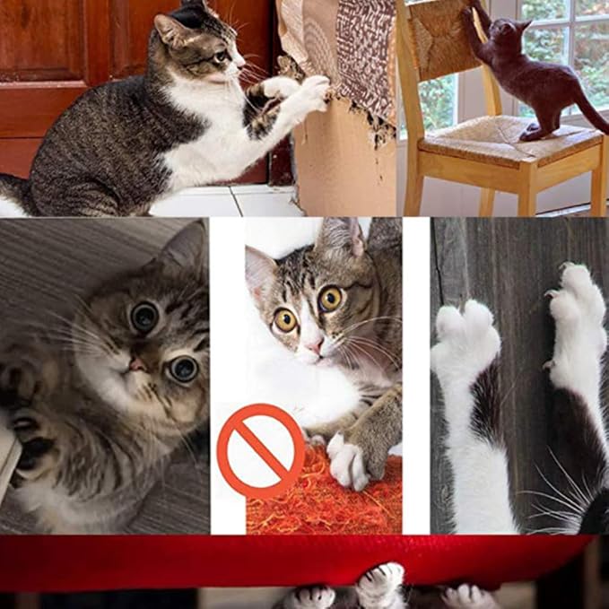 HAOZAIKEJI Cat Scratcher Mat Sofa Protector Natural Sisal Cat Scratching Mat Cat Scratch Couch Cover Heavy Duty Couch Guard Easy Installation Scratch Pad for Grinding Claws Protecting Furniture - Image 3